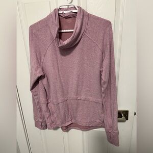 Lululemon Pink Cowl Neck SZ 6